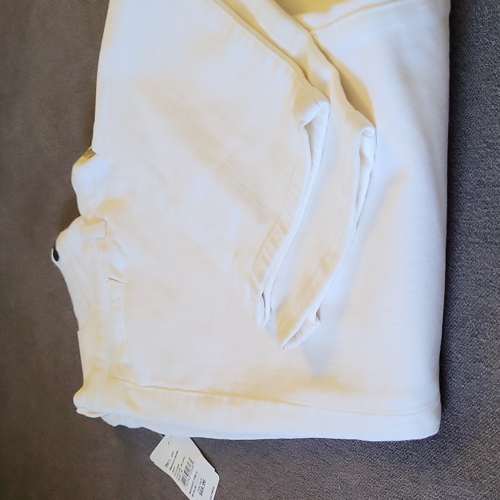 White Mid-rise Rail JBRAND Jean's